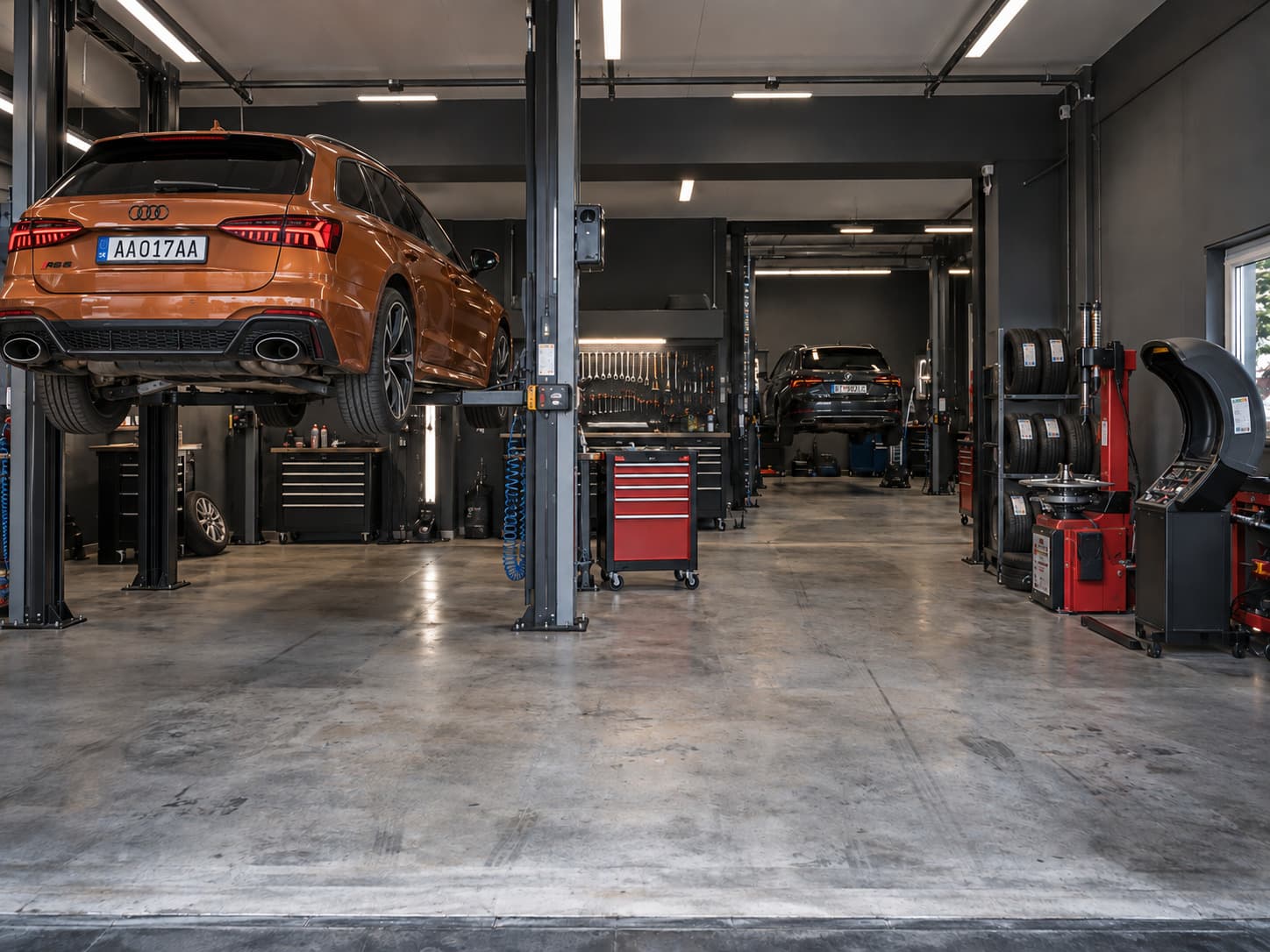 Priestory a vybavenie dielne Auto Brácho